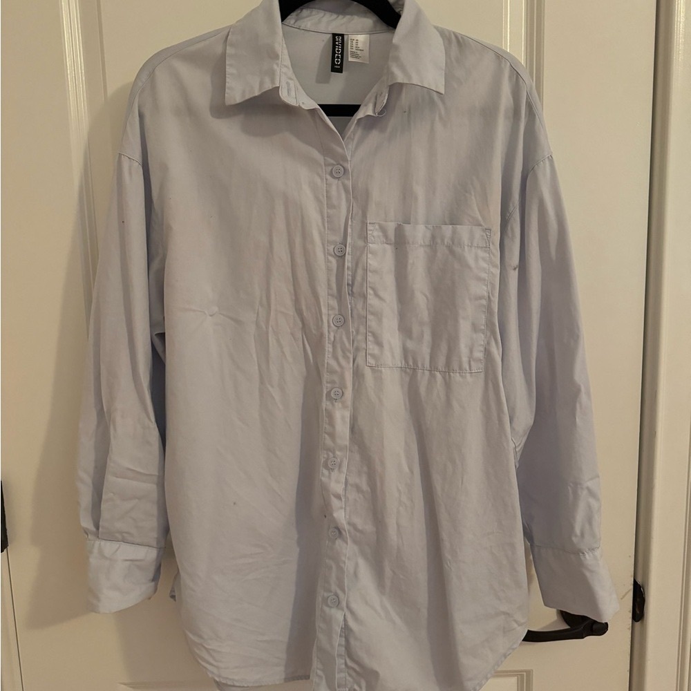 Goodfellow & Co White Casual Button Down Shirt